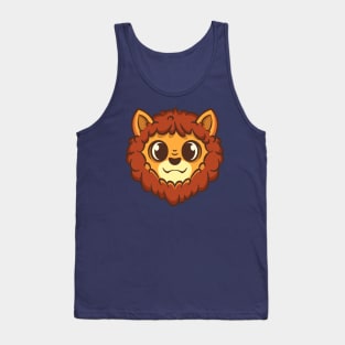 Cute Tiger Cartoon Tank Top